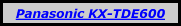 Panasonic KX-TDE600 Panasonic KX-TDE600